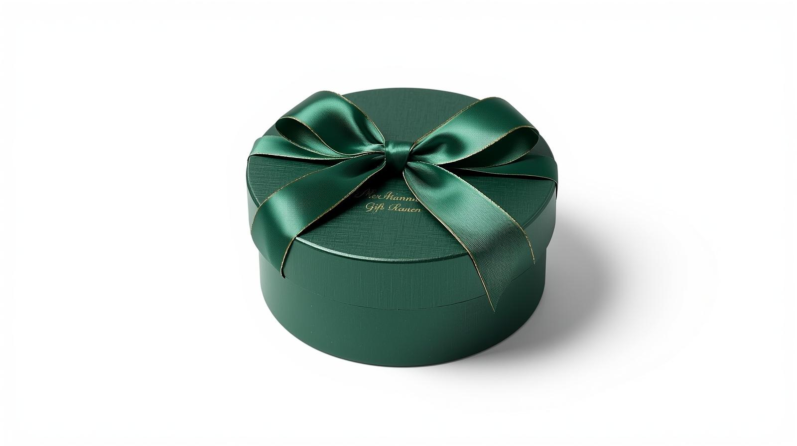 Round Gift Box With Lid - Image 1